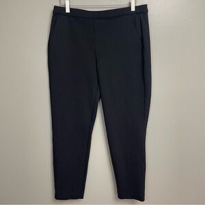 Liverpool Kayla Pull On Trousers size 10 /300 Black textured stretch career